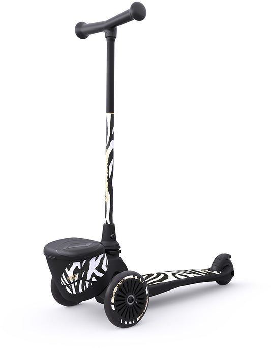 Scoot & Ride Highwaykick 2 Lifestyle Scooter - Zebra