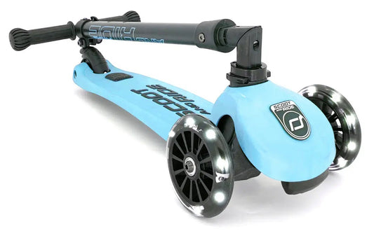 Scoot & Ride HighwayKick3 LED Scooter - Blueberry