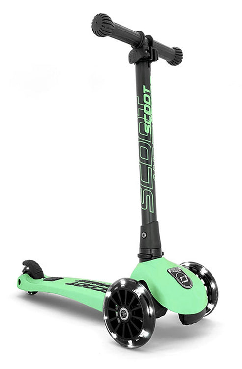 Scoot & Ride HighwayKick3 LED Scooter - Kiwi