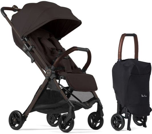 Silver Cross Jet 5 Ultra Compact Stroller - Ganache