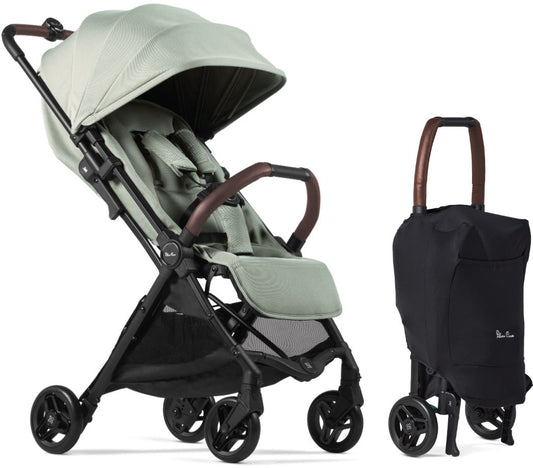 Silver Cross Jet 5 Ultra Compact Stroller - Sage