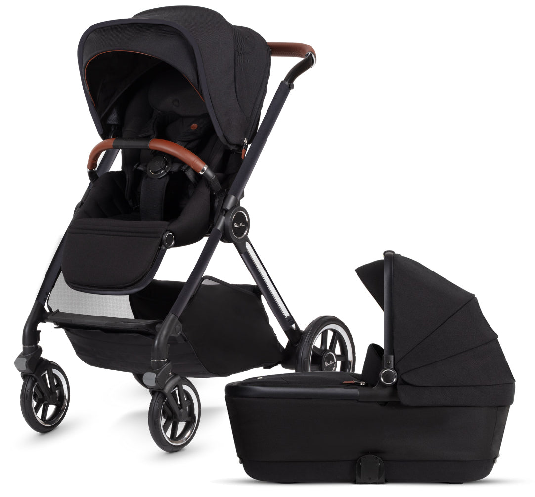 Silver Cross Reef Stroller + Folding Bassinet - Orbit