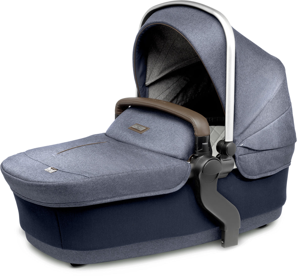 Silver Cross Wave Bassinet - Midnight Blue