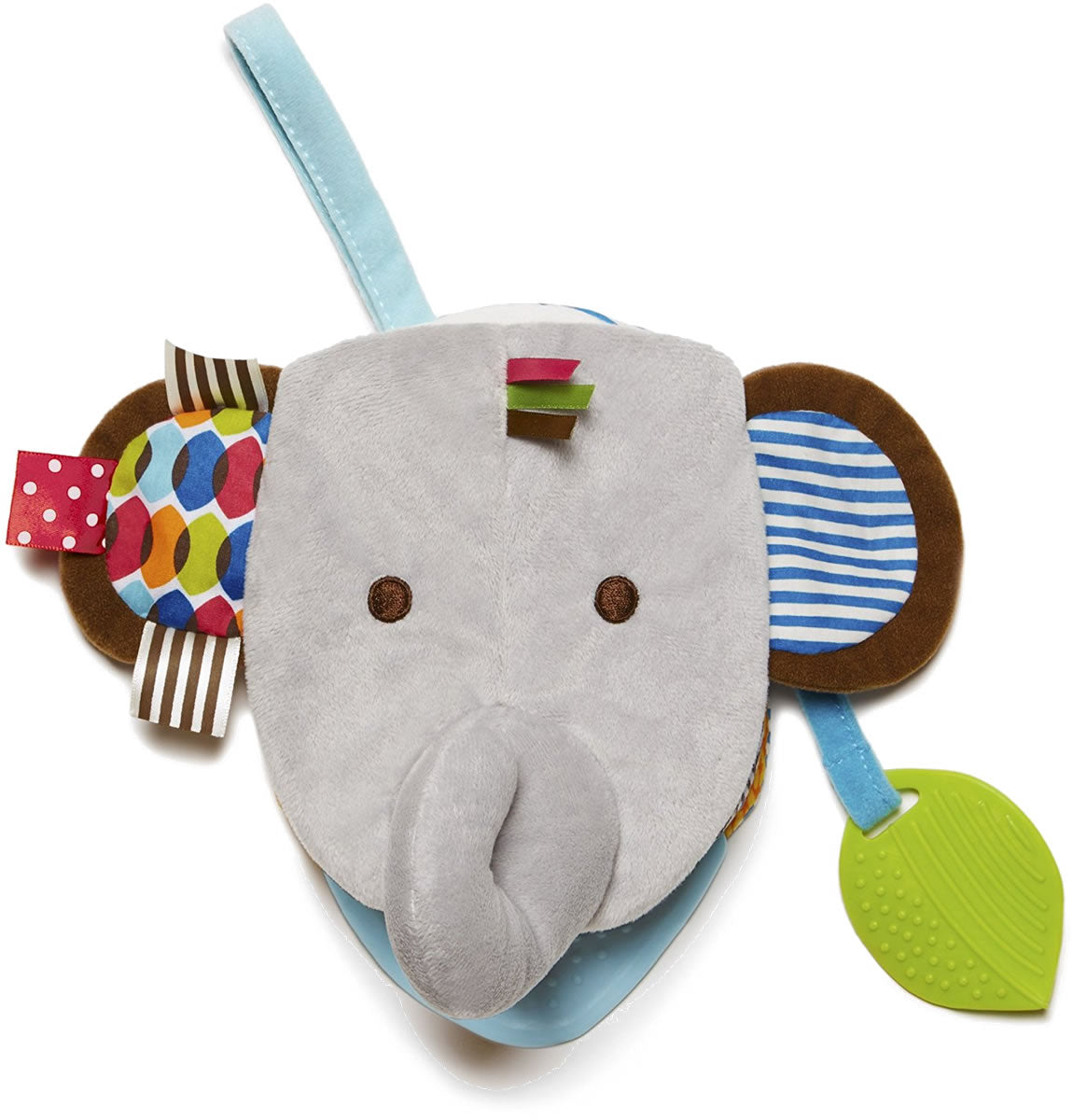 Skip Hop Bandana Buddies Baby Puppetbook - Elephant