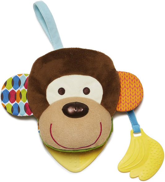 Skip Hop Bandana Buddies Baby Puppetbook - Monkey