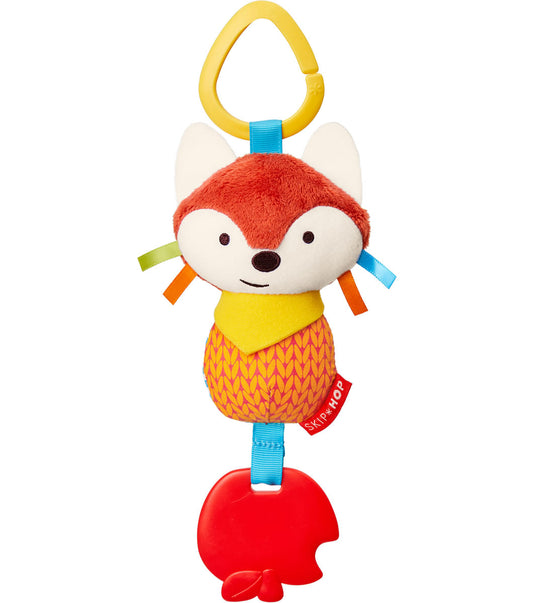 Skip Hop Bandana Buddies Chime & Teethe Toy - Fox