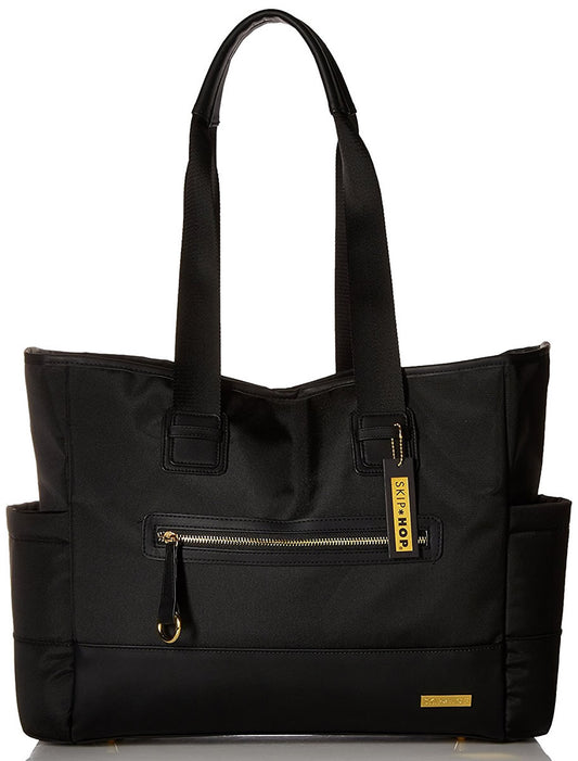 Skip Hop Chelsea 2in1 Downtown Chic Tote Diaper Bag - Black