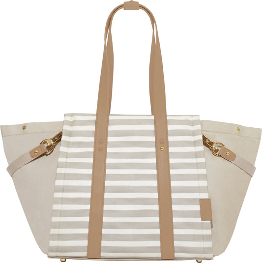 Skip Hop Highline Tote Diaper Bag - Oyster Stripe