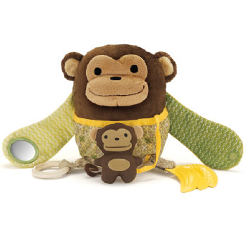 Skip Hop Hug & Hide Activity Toy - Monkey