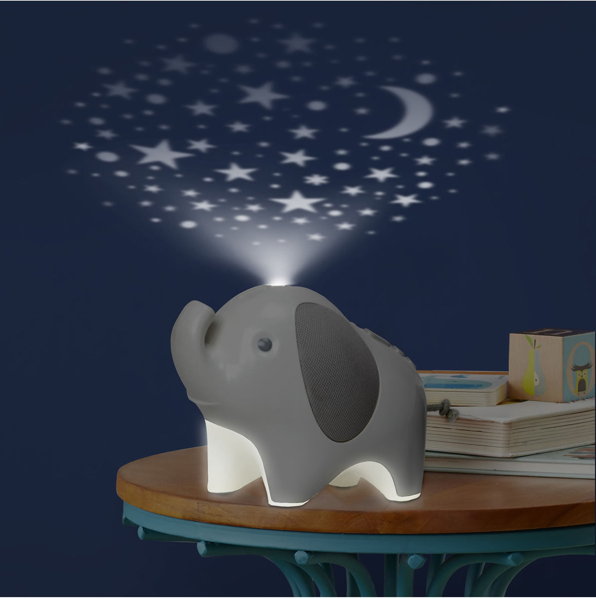 Skip Hop Moonlight & Melodies Nightlight Baby Soother - Elephant