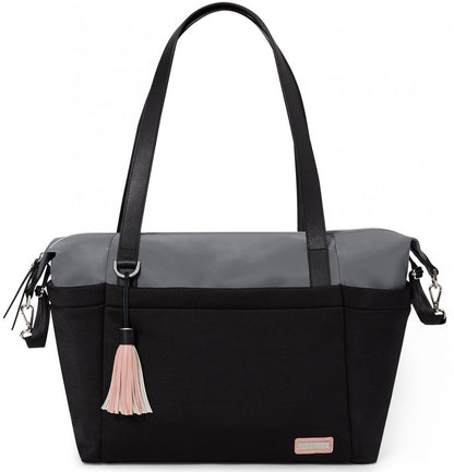 Skip Hop Nolita Neoprene Tote Diaper Bag - Black/Grey