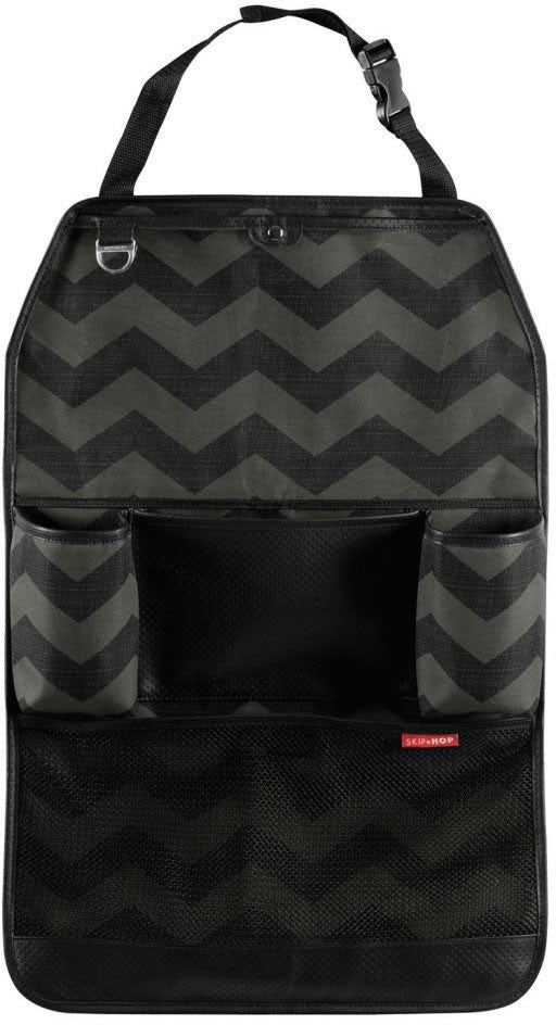 Skip Hop On The Go Style Driven Back Seat Organizer - Tonal Chevron