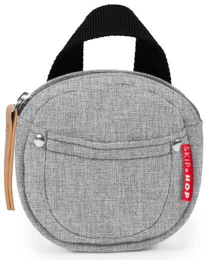 Skip Hop Pacifier Pocket - Grey Melange