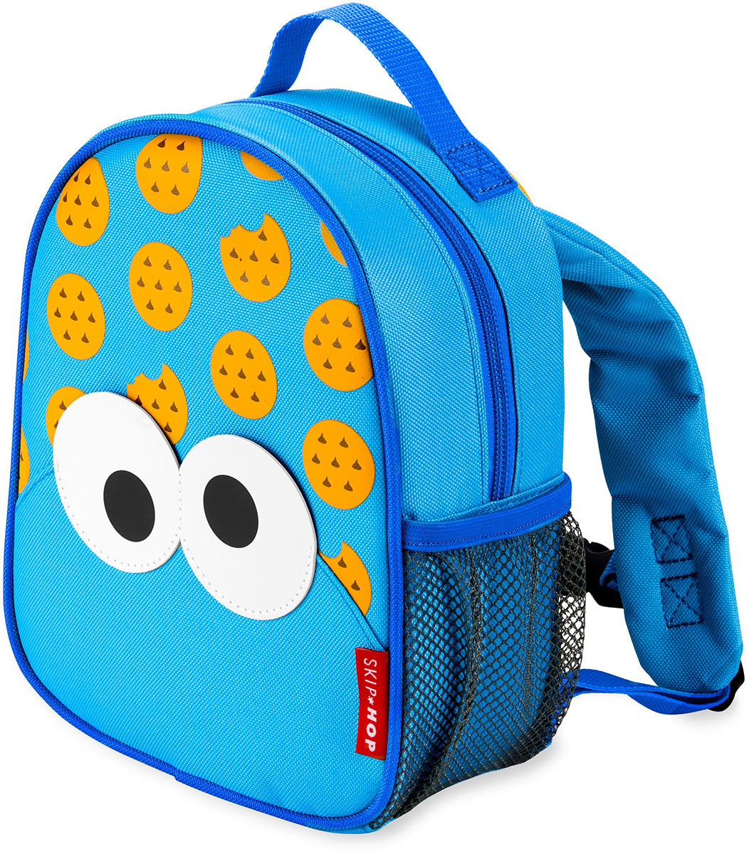 Skip Hop Sesame Street Mini Backpack With Safety Harness - Cookie Monster