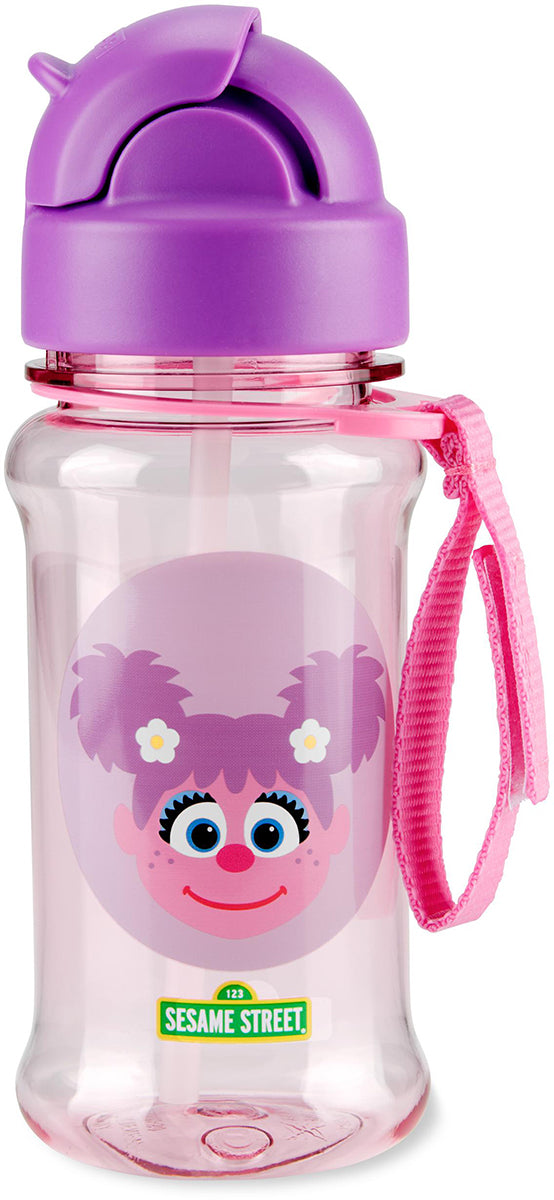 Skip Hop Sesame Street Straw Bottle With Tritan Renew - Abby Cadabby