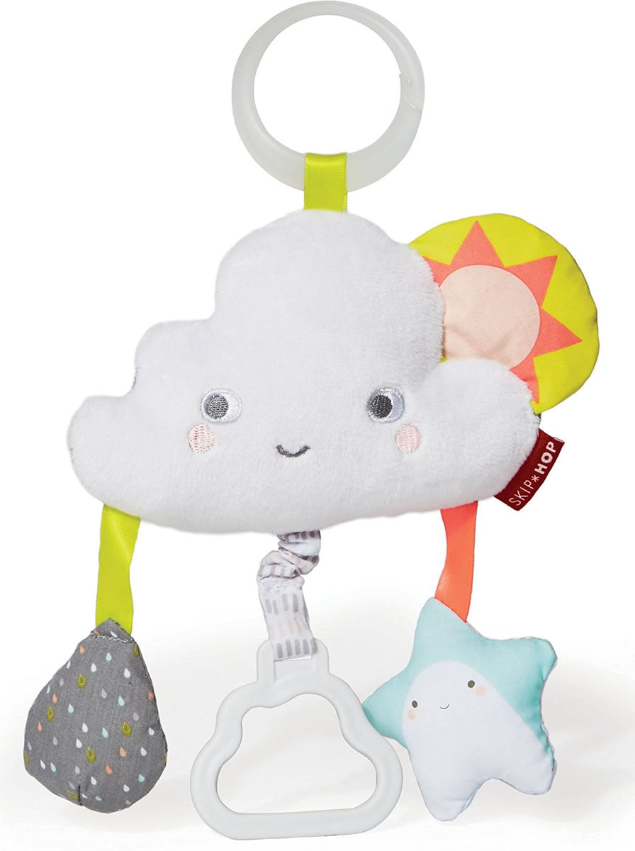 Skip Hop Silver Lining Cloud Jitter Stroller Toy