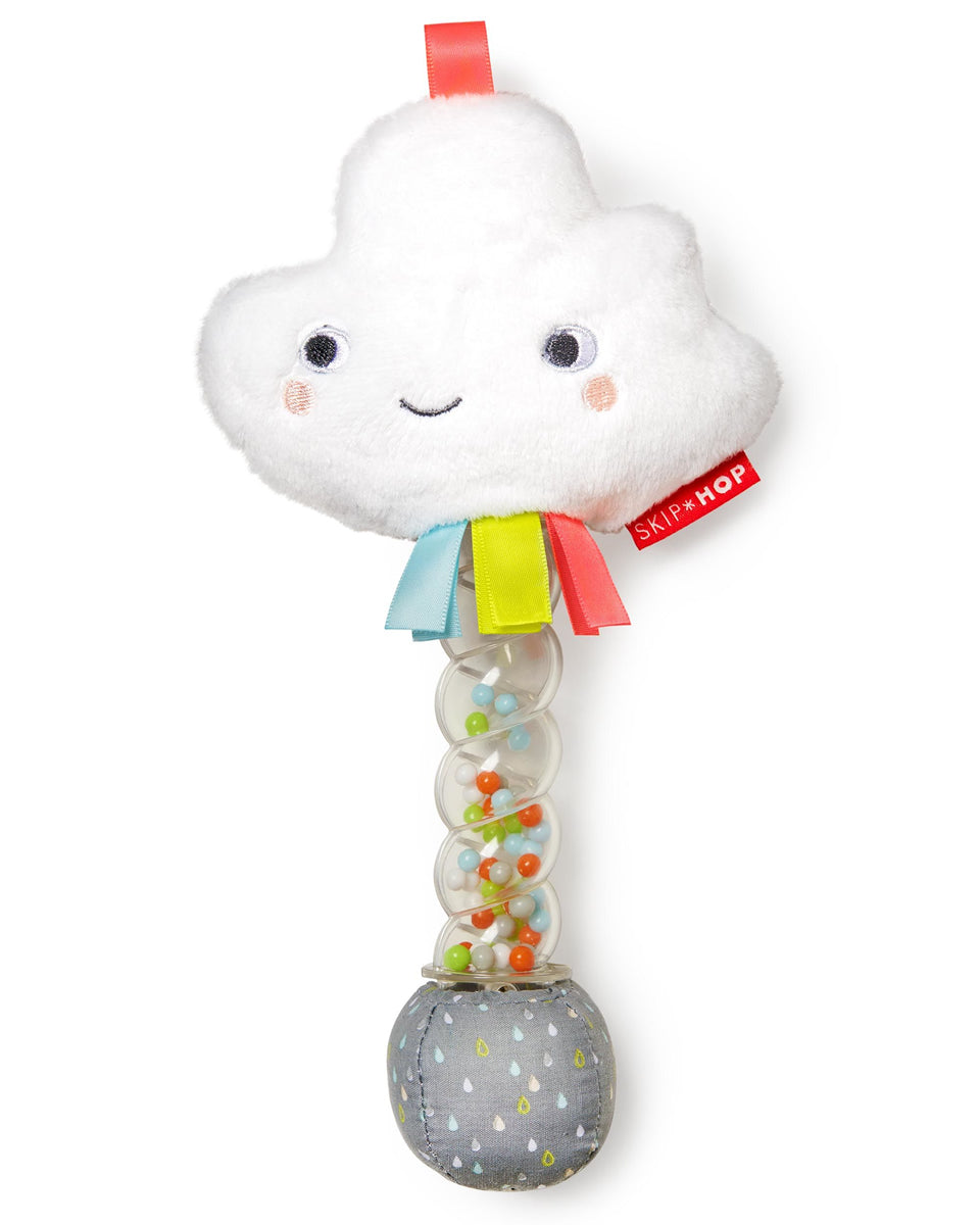 Skip Hop Silver Lining Cloud Rainstick Rattle