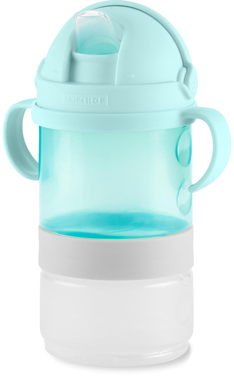 Skip Hop Sip To Snack 2-in-1 Set - Teal / Grey