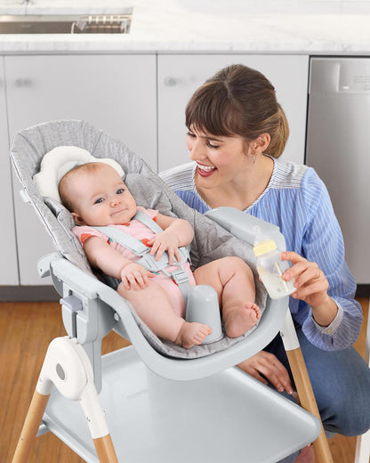 Skip Hop Sit-To-Step High Chair - Grey