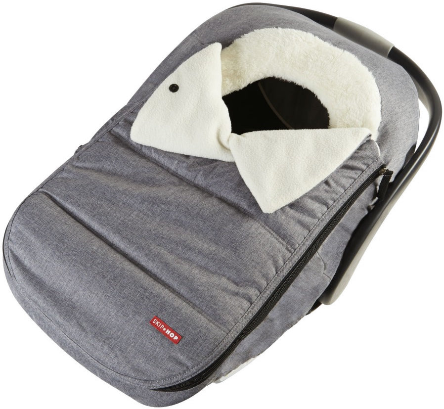 Skip Hop Stroll & Go Car Seat Cover - Heather Grey