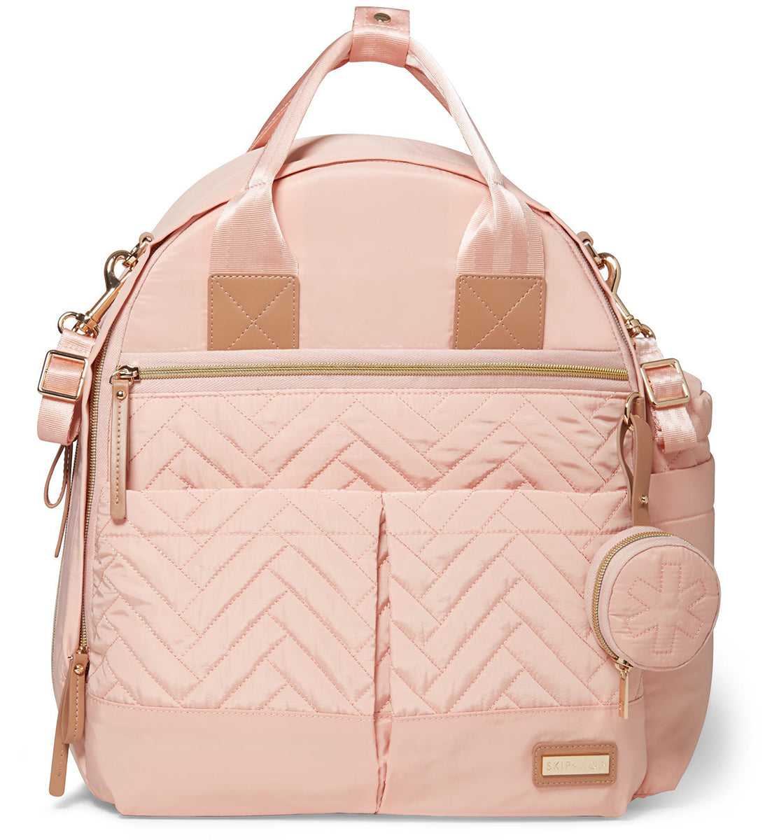 Skip Hop Suite 6-In-1 Diaper Backpack Set - Blush