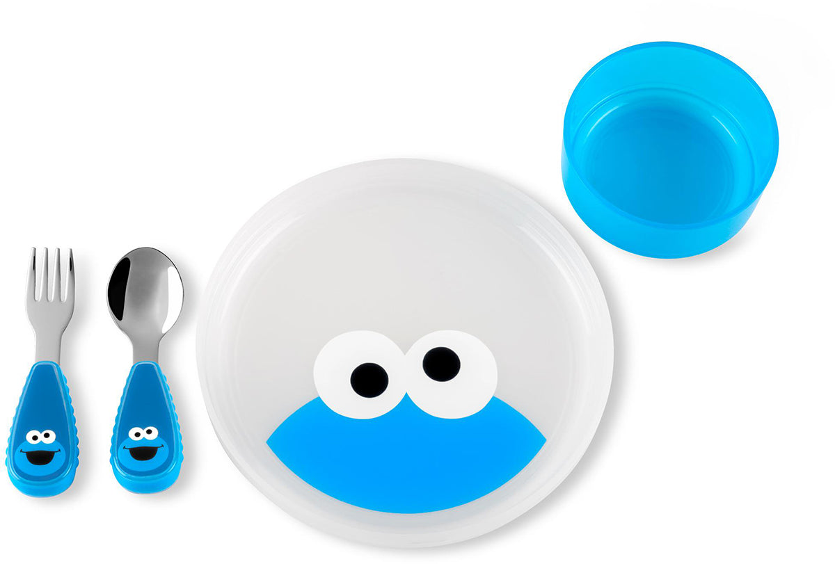 Skip Hop Toddler Sesame Street Mealtime Set - Cookie Monster