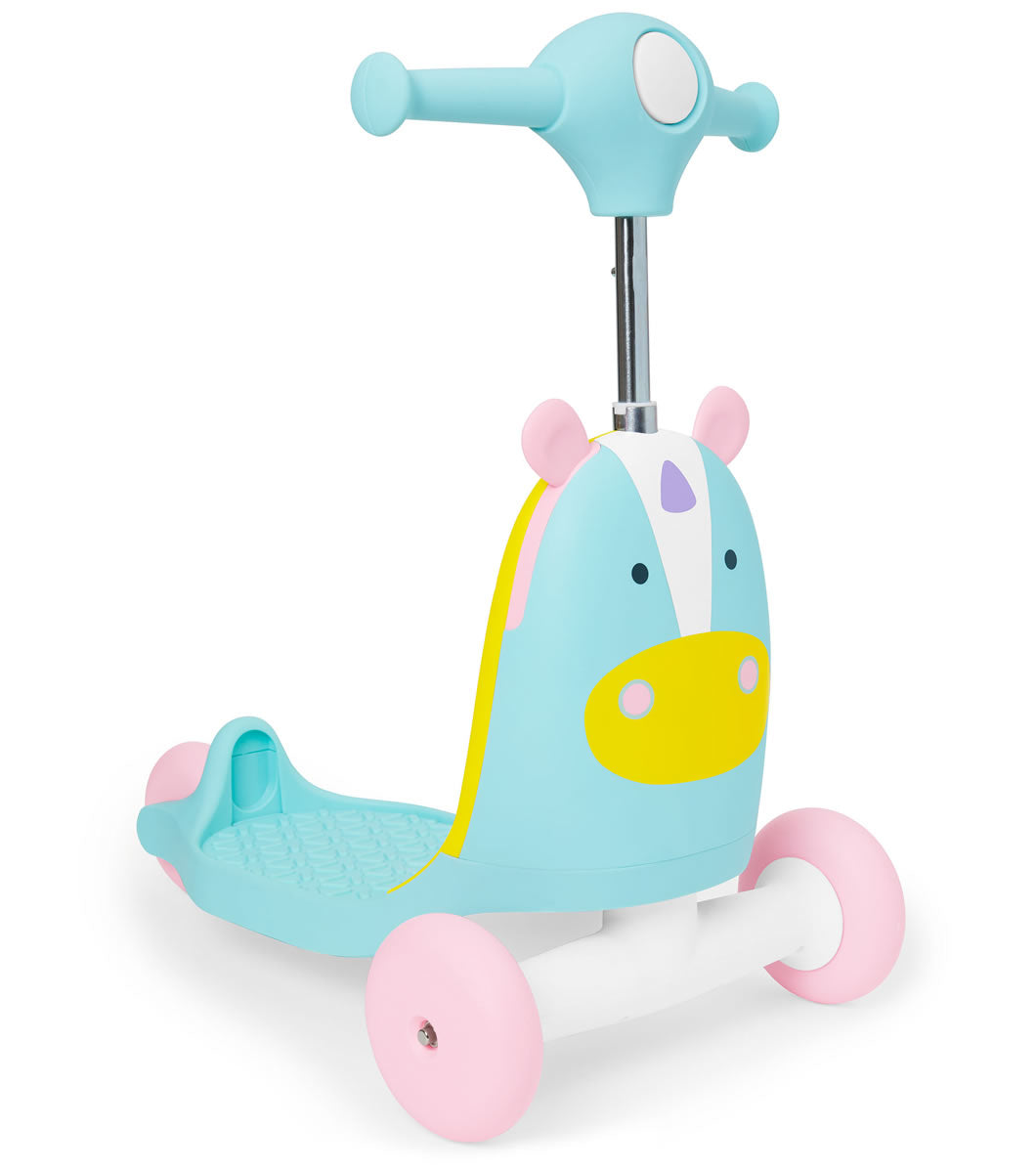 Skip Hop Zoo 3-in-1 Ride On Toy - Unicorn