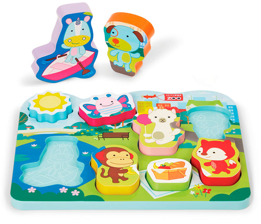 Skip Hop Zoo Park Pals Puzzle