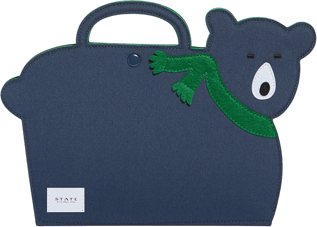 State Bags Harbor Artfolio Art Set - Green/Navy