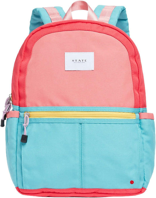 State Bags Kane Backpack Diaper Bag - Pink/Mint