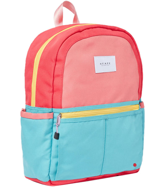 State Bags Kane Backpack Diaper Bag - Pink/Mint