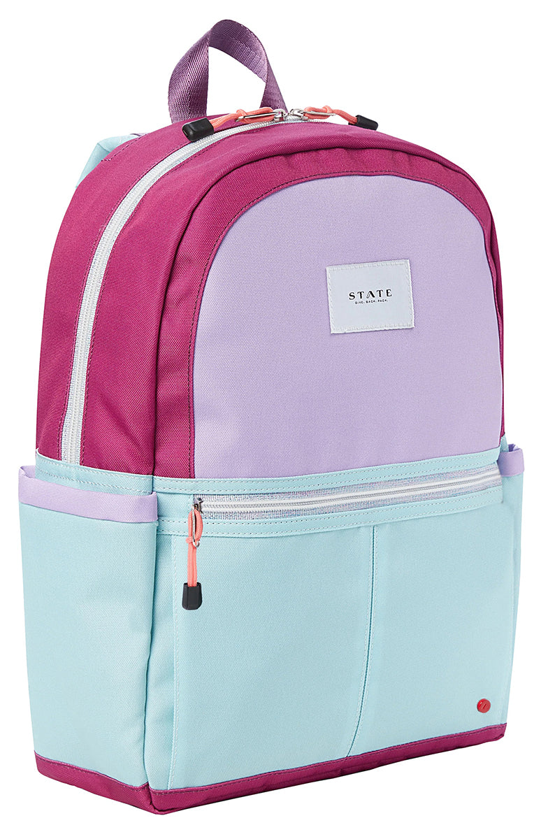 State Bags Kane Kids Backpack - Magenta / Mint