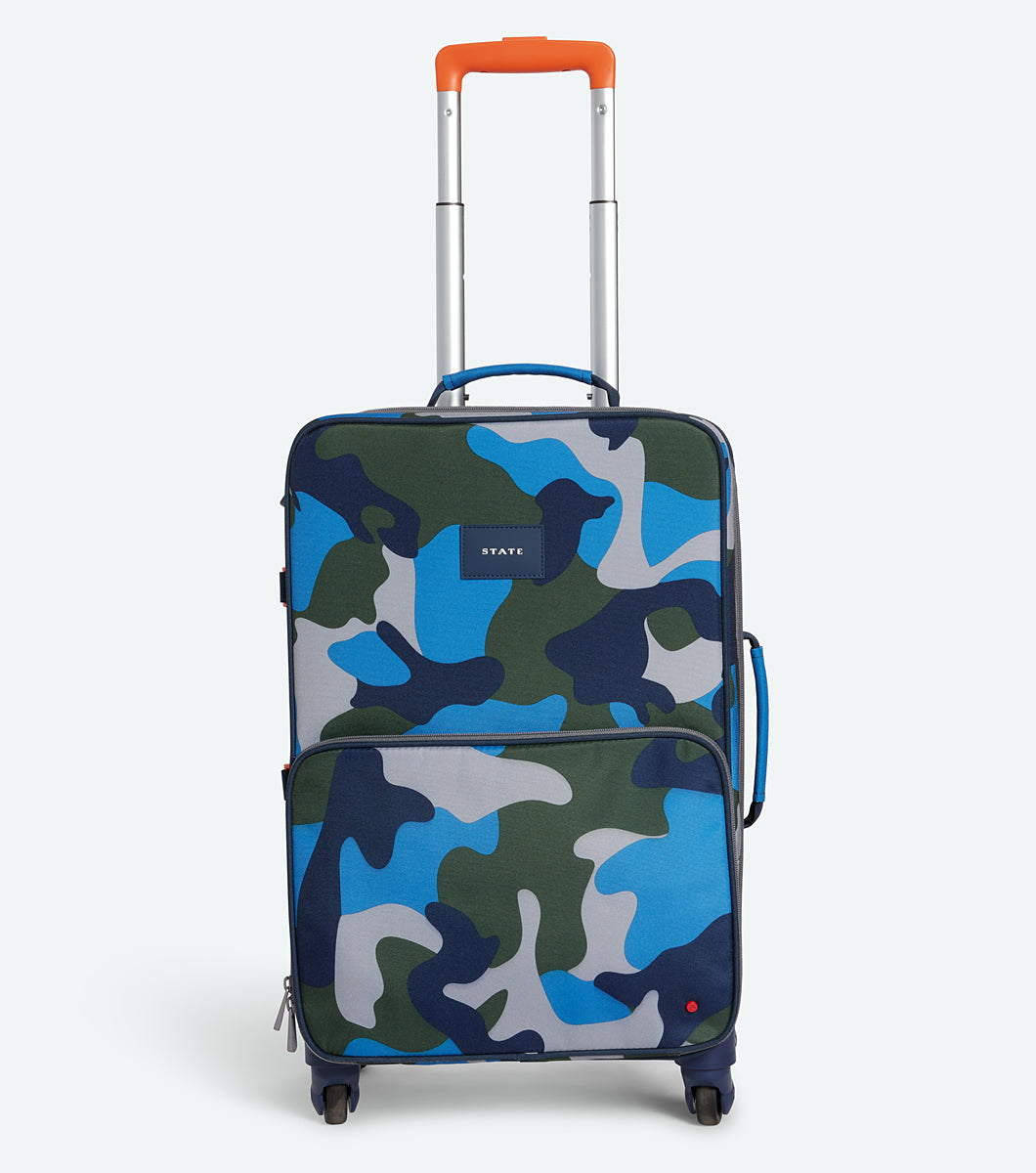 State Bags Logan Kids Suitcase - Camo