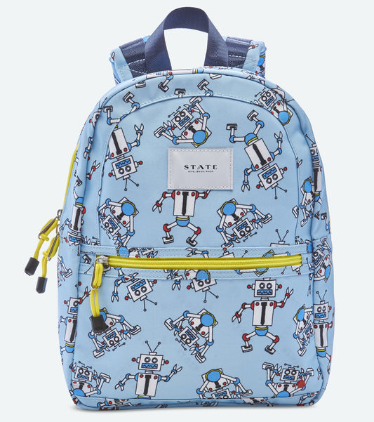 State Bags Mini Kane Kids Backpack - Robots