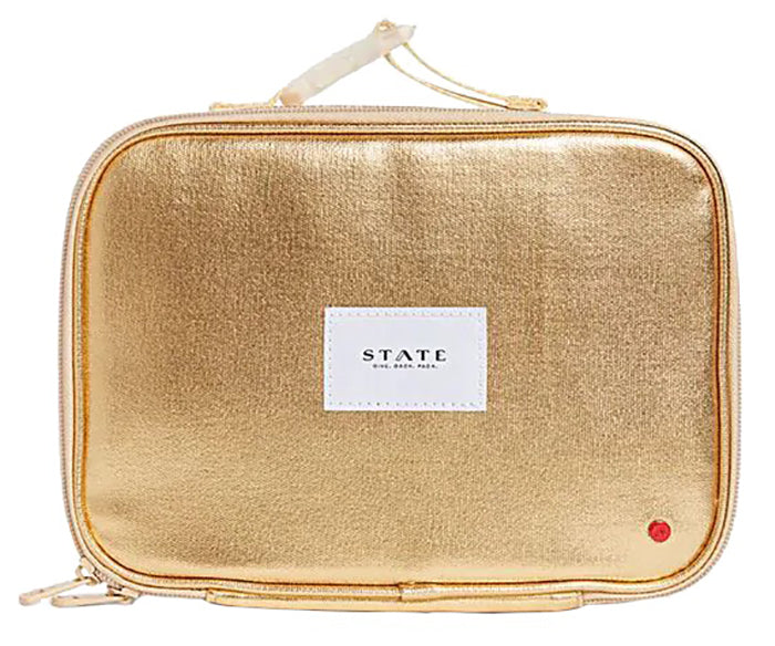 State Bags Rodgers Lunch Box - Gold