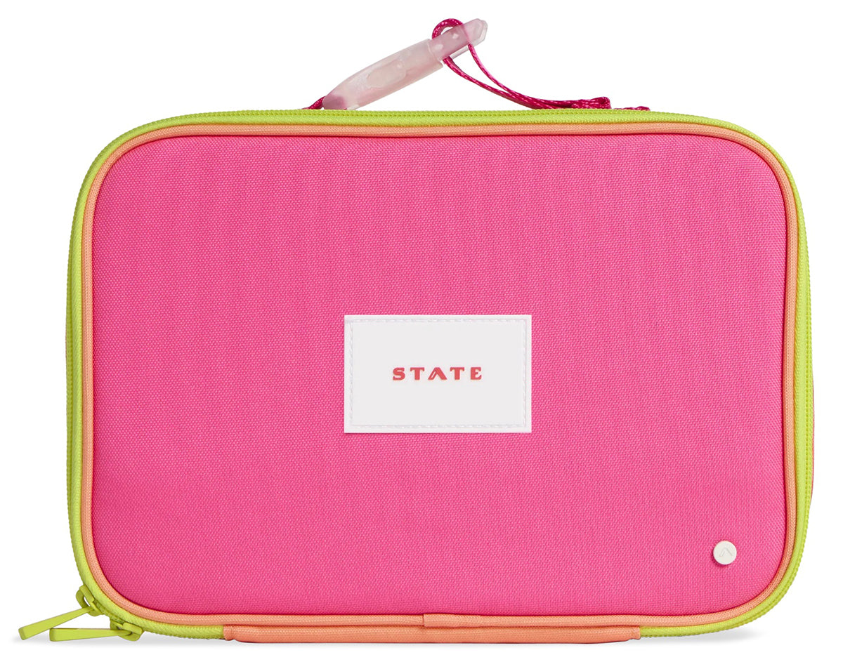 State Bags Rodgers Lunch Box - Orange / Pink