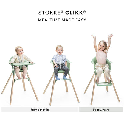 Stokke Clikk High Chair - Black Natural