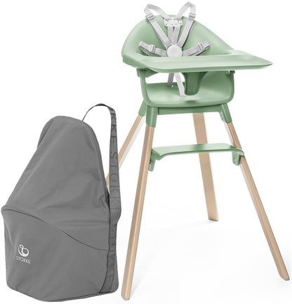 Stokke Clikk High Chair Travel Bundle - Clover Green