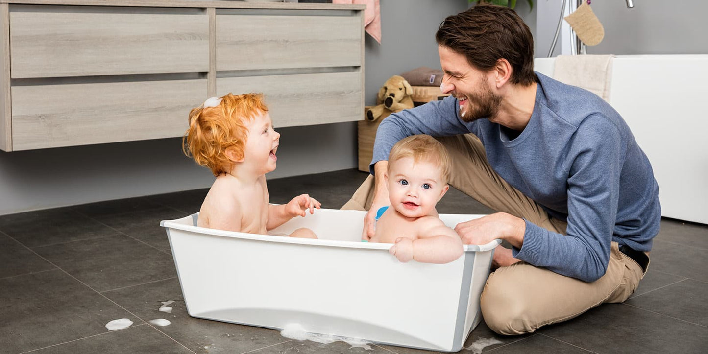 Stokke Flexi Bath X-Large Heat Sensitive - Transparent Blue