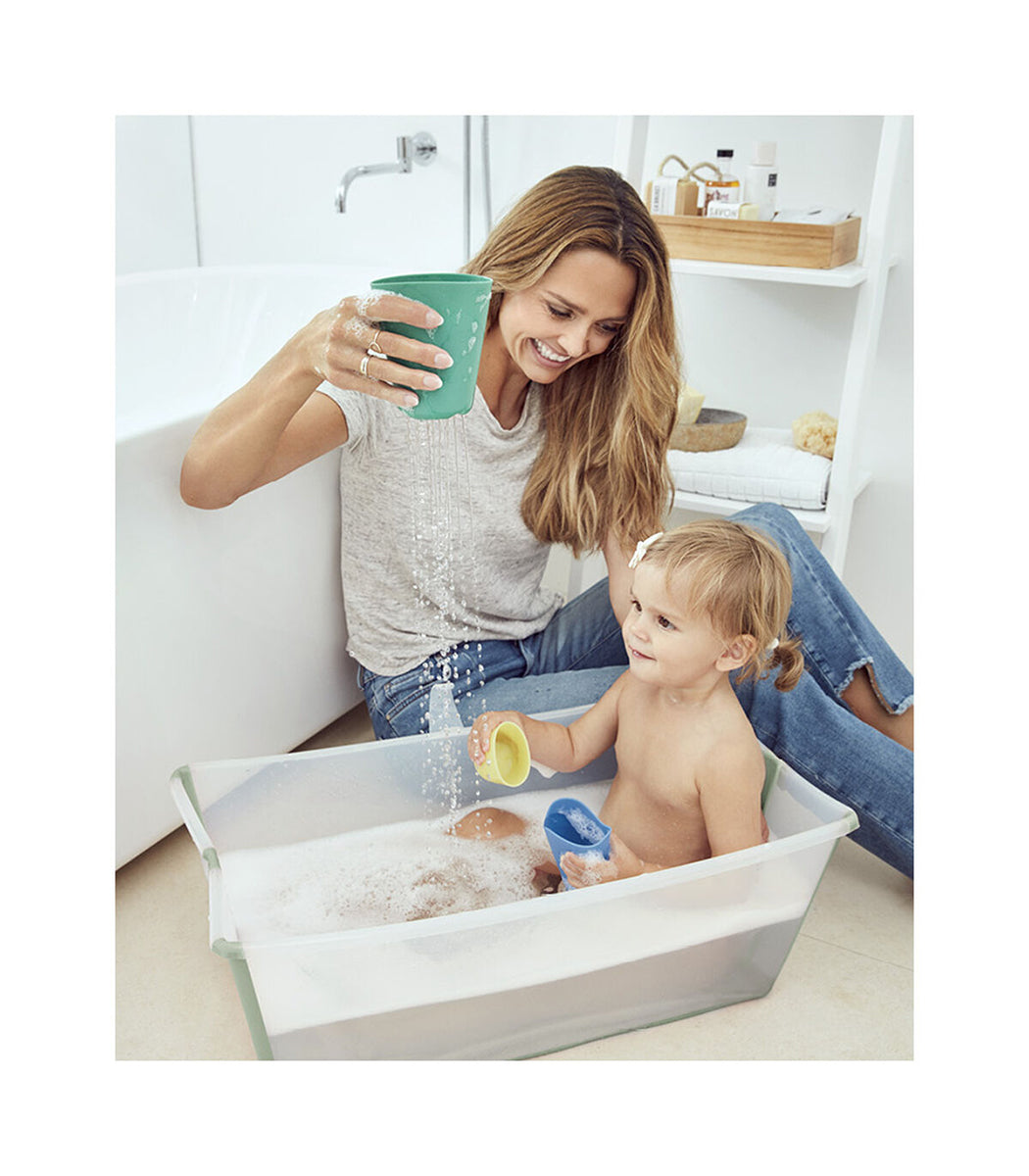 Stokke Flexi Bath X-Large Heat Sensitive - Transparent Green