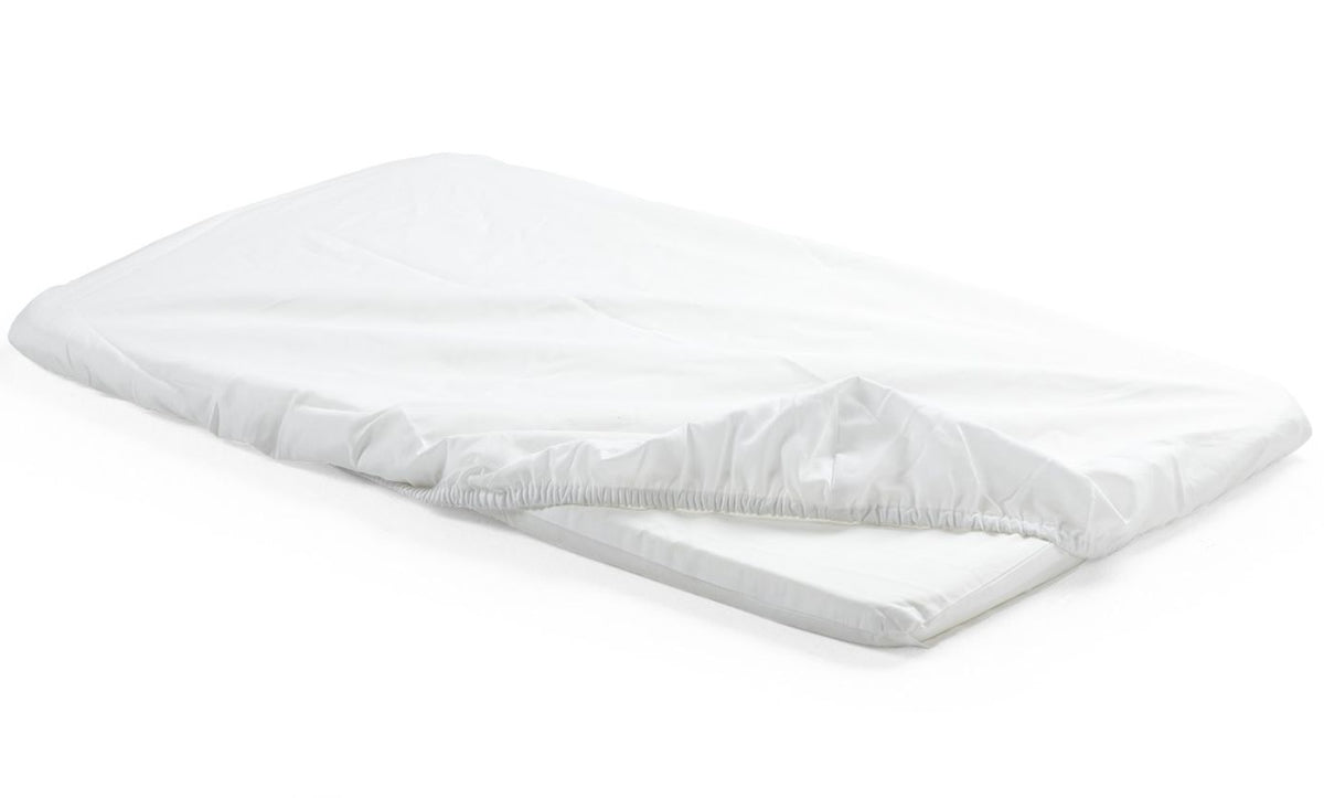 Stokke Home Cradle Fitted Sheet, Set of 2 - White