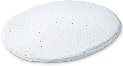 Stokke Sleepi Mini Fitted Sheet by Pehr - Rainbow Dot