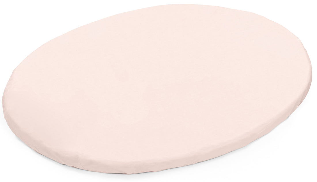 Stokke Sleepi Mini Fitted Sheet - Peachy Pink