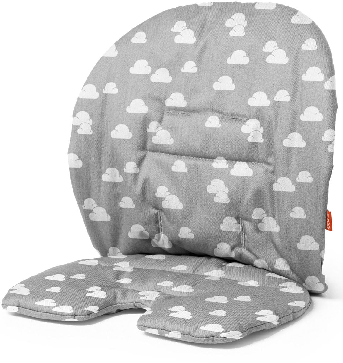 Stokke Steps Baby Set Cushion - Grey Clouds