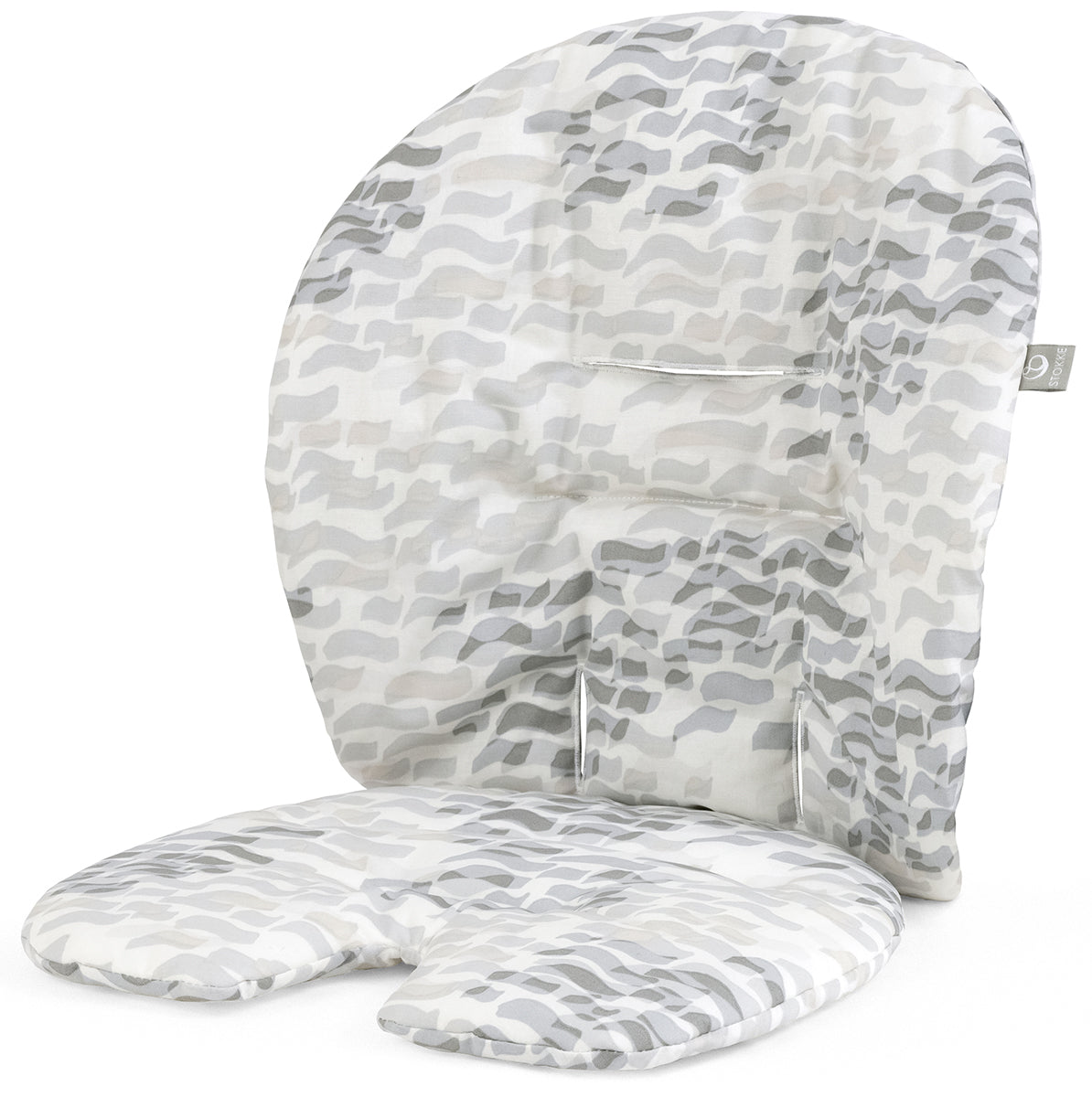 Stokke Steps Baby Set Cushion - Waves Grey