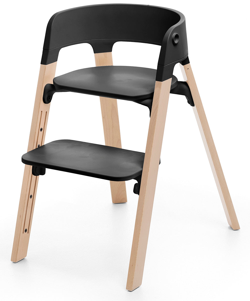 Stokke Steps Chair - Natural / Black