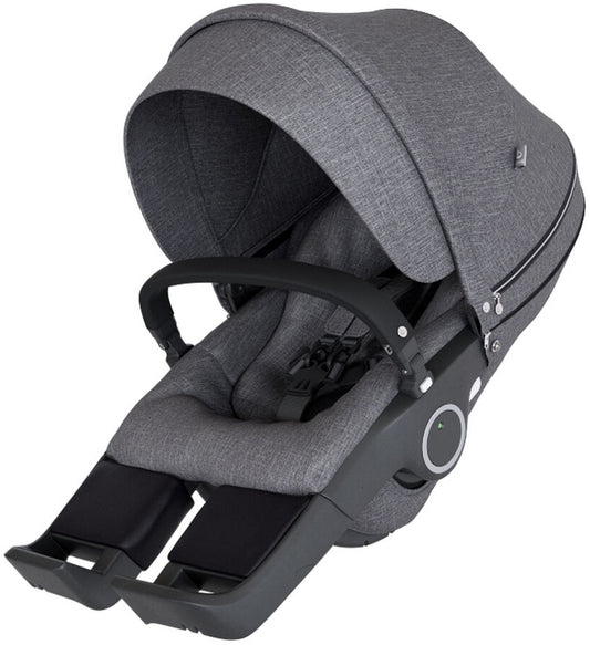 Stokke Xplory Black Textile Set 3-in-1 - Black Melange