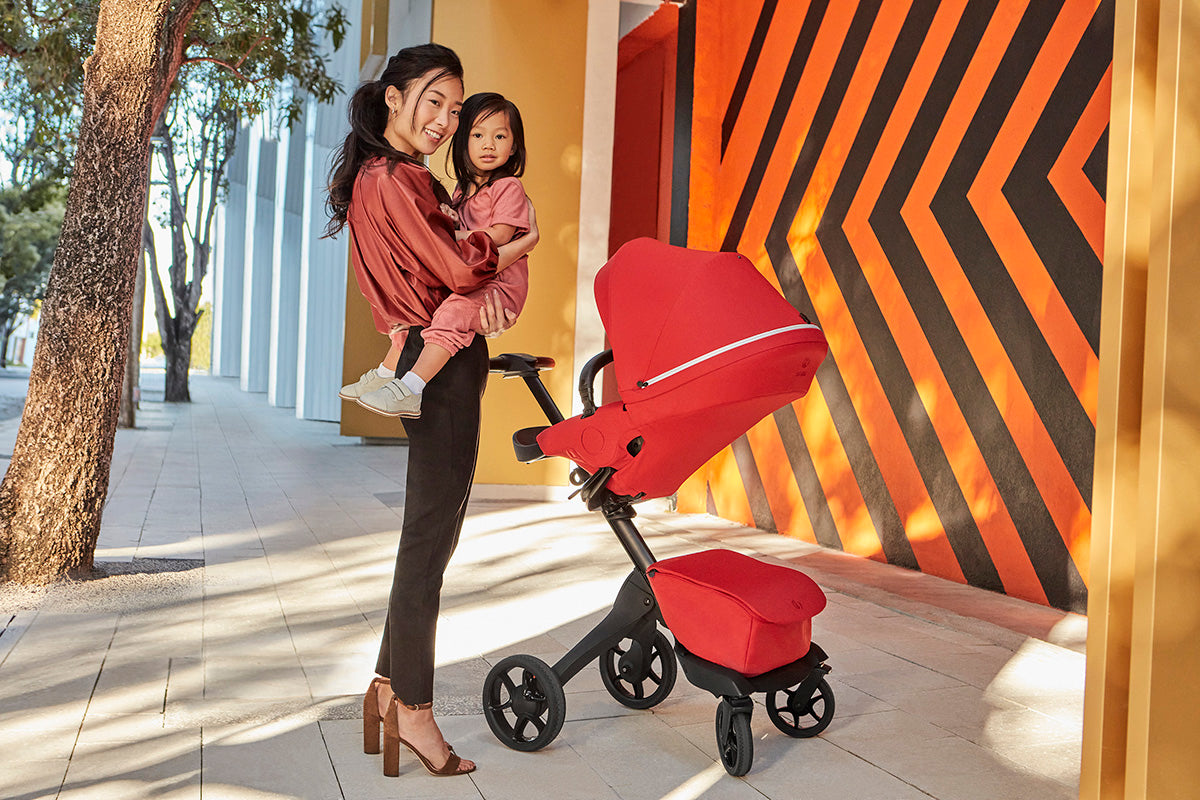 Stokke Xplory X Stroller - Ruby Red