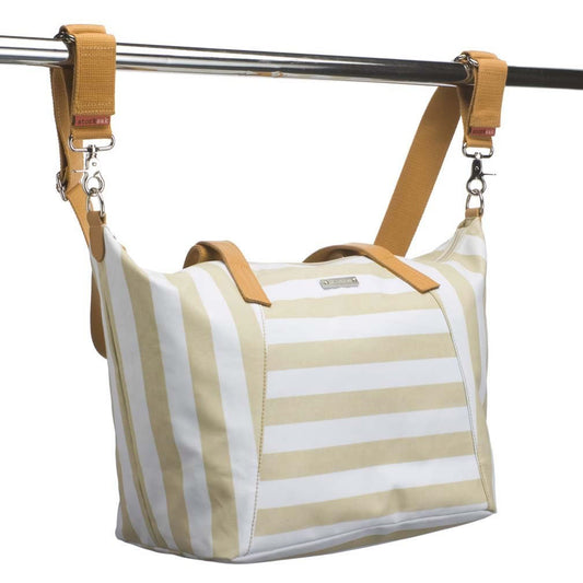 Storksak Noa Diaper Bag - Stripe Fawn