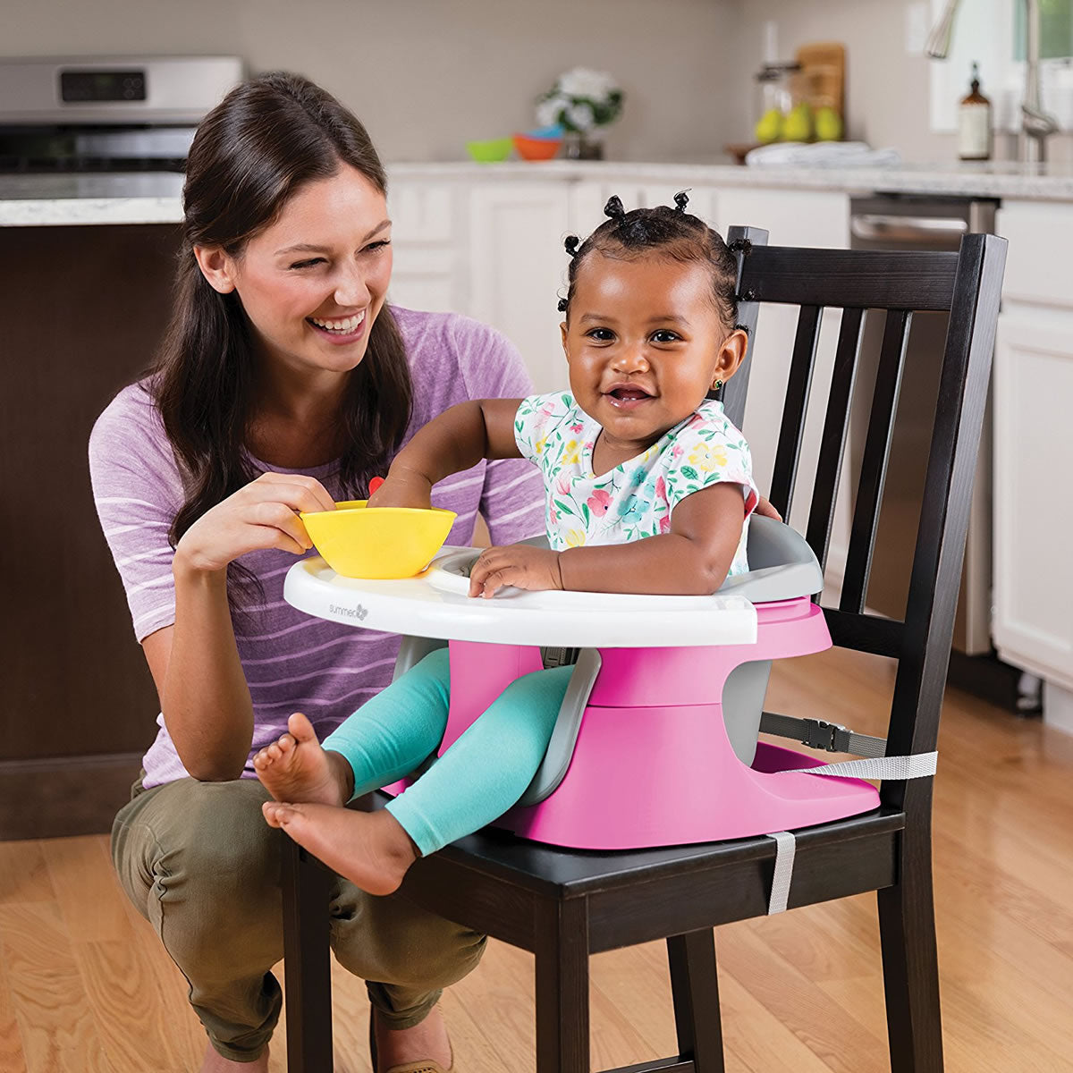 Summer Infant Deluxe 4-in-1 SuperSeat - Pink